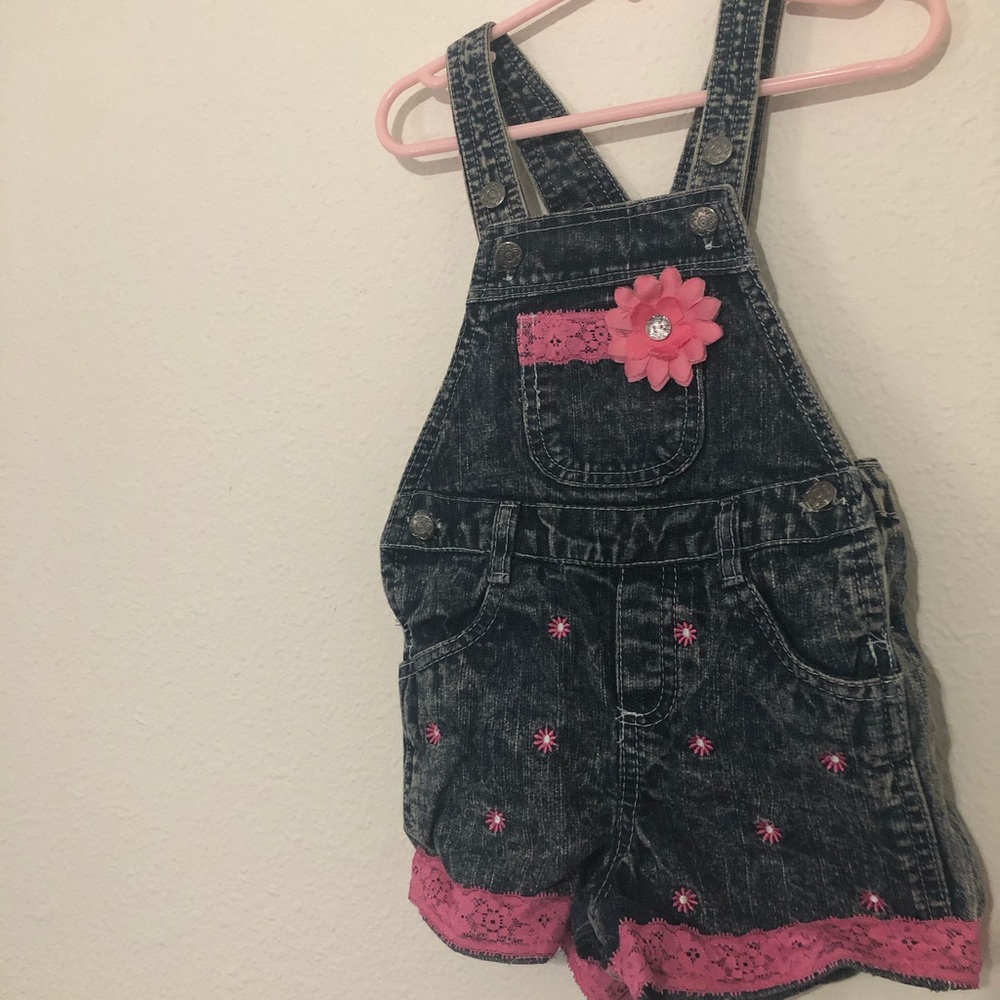 Girls Overall Shorts